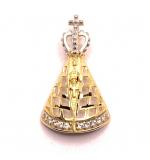 Pingente de N. Sra. Aparecida em ouro 18k - 2PIZ0062